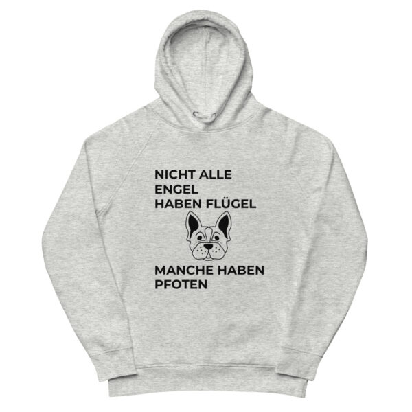 Unisex Kapuzenpullover “Nicht alle Engel haben Flügel (…) Pfoten”